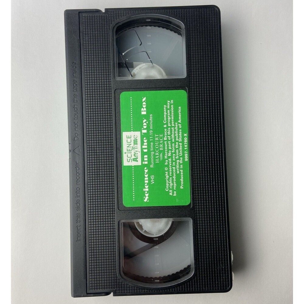 Science Anytime VHS Science In The Toy Box Fun With Forces And Motion - Picture 6 of 10